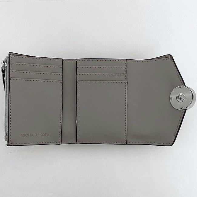 MICHAEL KORS マイケルコース 三つ折り 財布 シルバー MICHAEL KORS マイケルコース 三つ折り 財布 シルバー
