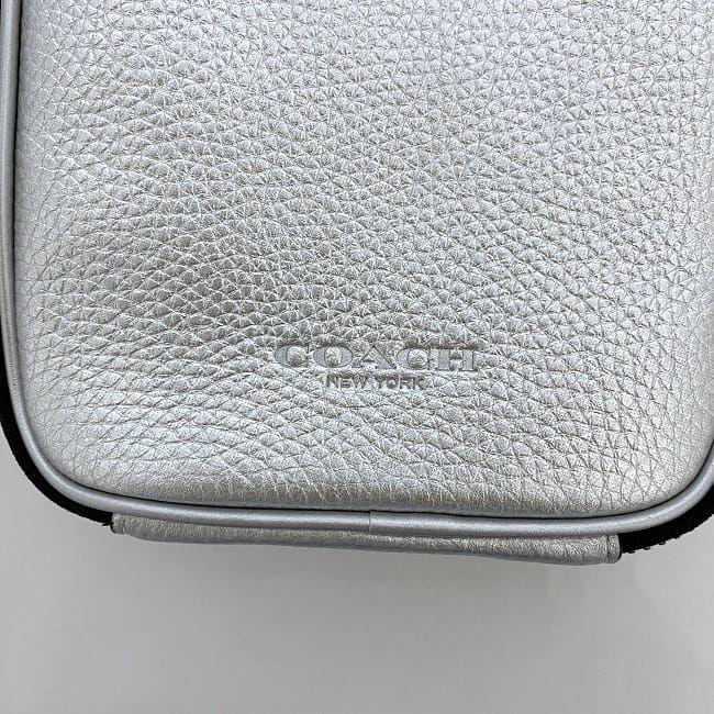 コーチ ショルダーバッグ シルバー QBMEA CO763 ec-20156 未使用 美品 レザー Sランク COACH｜f-high-c｜08