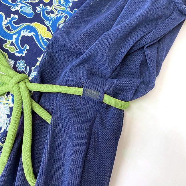 VIVIENNE TAM ヴィヴィアン タム ノースリーブ ワンピース ブルー ec