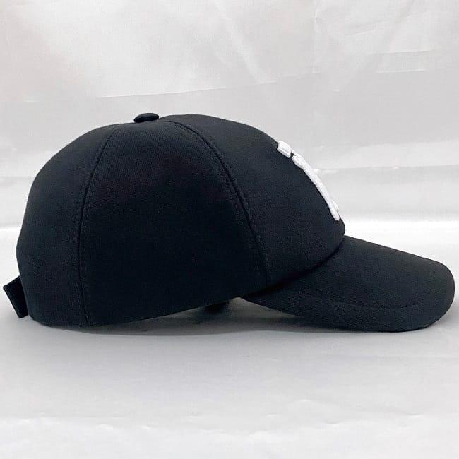 BURBERRY バーバリー キャップ ブラック モノグラムモチーフ 8038141 