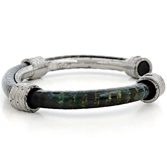 HERMES グリーン バングル