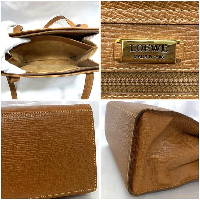 LOEWE（ロエベ） ショルダー トートバッグ ブラウン 美品 ヴィンテージ