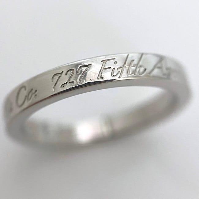 TIFFANY&Co.（ティファニー） ノーツ リング ec-20928 シルバー 指輪