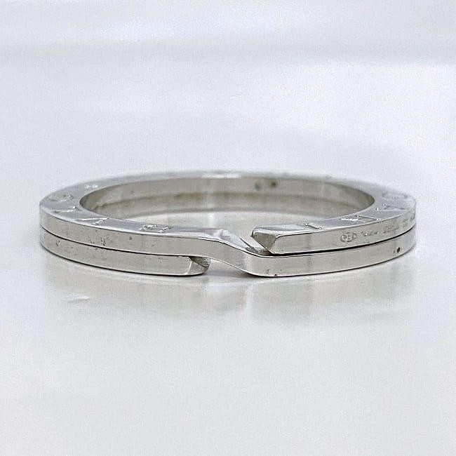 BVLGARI（ブルガリ） キーリング シルバー ロゴマニア 新品 仕上げ済み