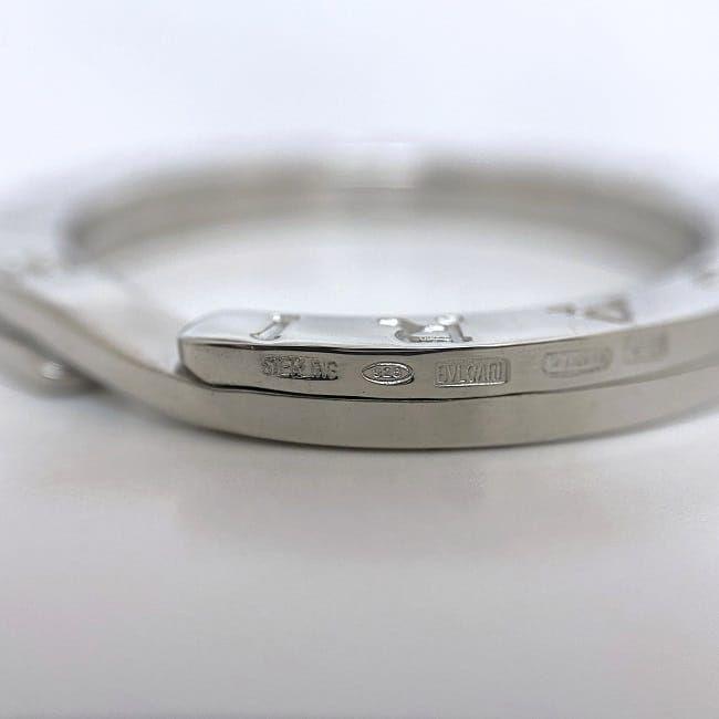 BVLGARI（ブルガリ） キーリング シルバー ロゴマニア 新品 仕上げ済み
