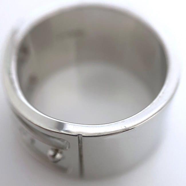 GUCCI グッチ ロゴ リング ec-21087 シルバー 指輪 19号 新品