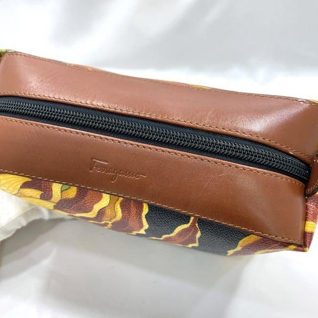 FERRAGAMO サルヴァトーレ フェラガモ クラッチバッグ ポーチ ec-21208  