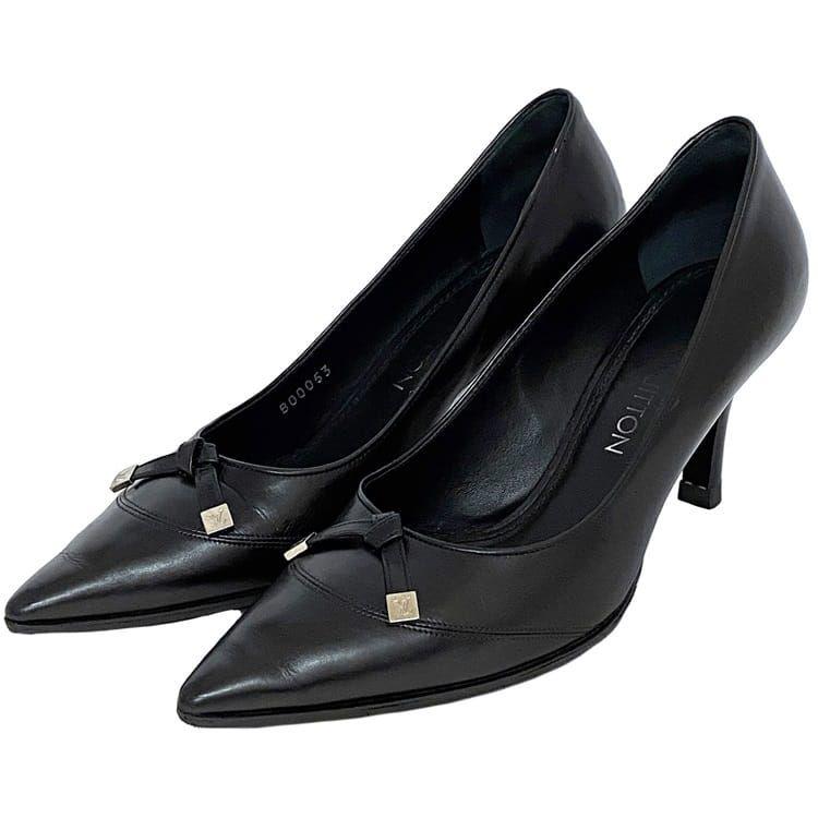 極美品】ルイヴィトン パンプス ポインテッドトゥ 35 1/2(23.0cm)