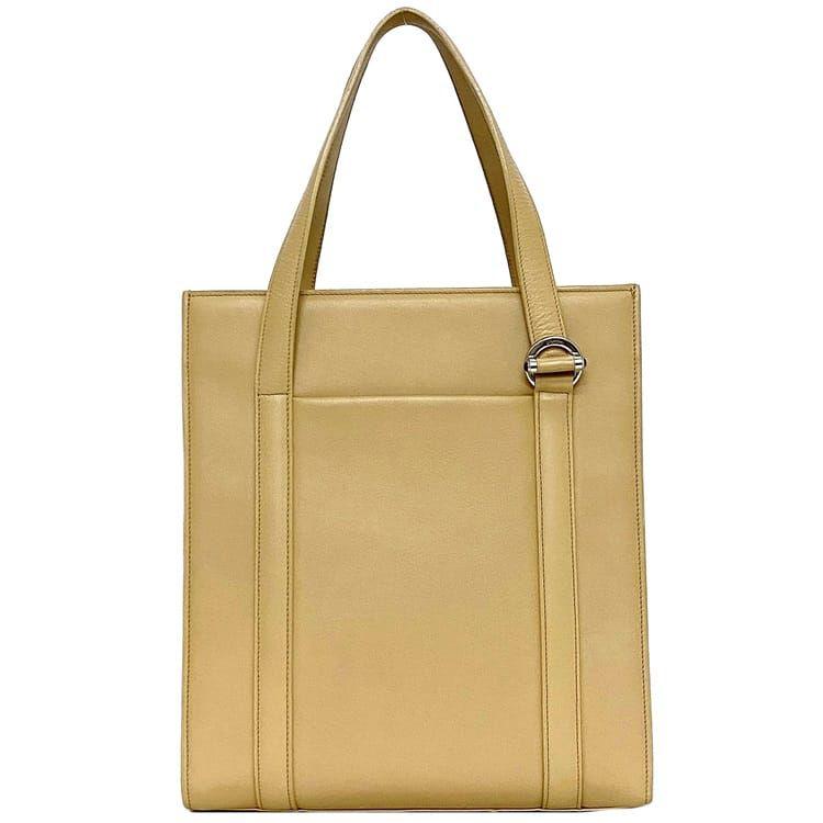 Cartier カルティエ トートバッグ ec-21344 ベージュ カボション 美品 