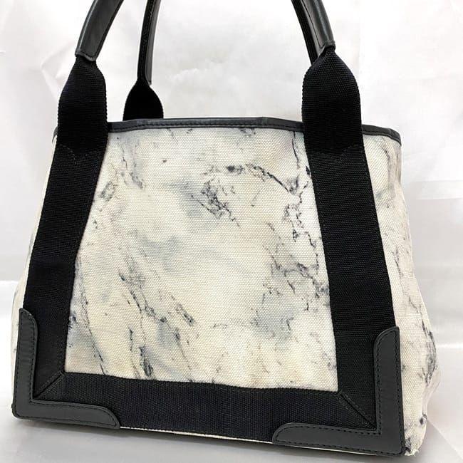 BALENCIAGA バレンシアガ トートバッグ ネイビー スモール カバス ec 