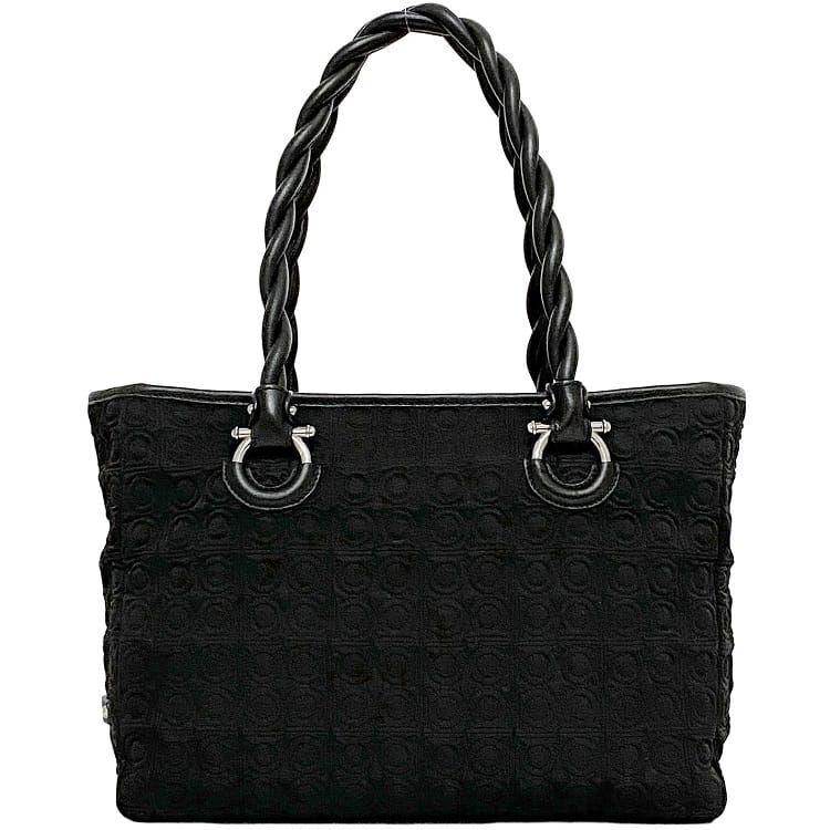 FERRAGAMO サルヴァトーレ フェラガモ トートバッグ ec-22120 ブラック 