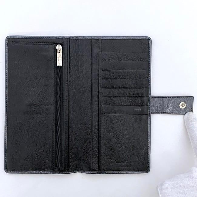 FERRAGAMO サルヴァトーレ フェラガモ 二つ折り 長財布 ec-22236