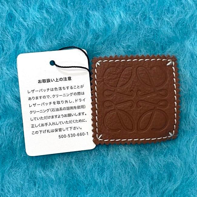 LOEWE（ロエベ） マフラー ec-22341 ライトブルー アナグラム 910 10