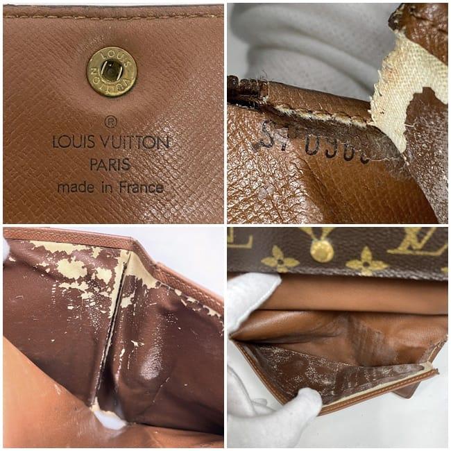 LOUIS VUITTON ルイ ヴィトン 三つ折り 財布 ポルトトレゾール