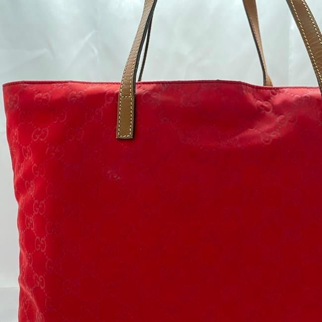 GUCCI（グッチ） トートバッグ ec-22668 レッド 295252 軽い ナイロン