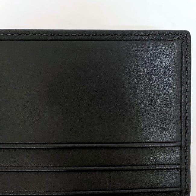 【美品】COACH コーチ 折り財布 札入れ レザー 本革 ブラック 黒 コーチ 財布 COACH 三つ折り 財布 レディース レザー ブラック黒