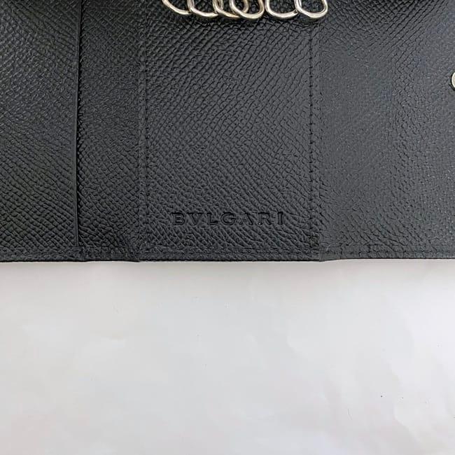 BVLGARI（ブルガリ） 6連 キーケース ec-22950 ブラック ロゴマニア 未