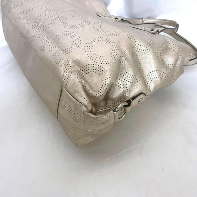 COACH（コーチ） トートバッグ ec-23165 シャンパンゴールド