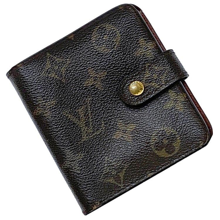 Louis Vuitton二つ折り財布 LOUIS VUITTON ルイ ヴィトン 財布 コンパクトジップ ec-23513