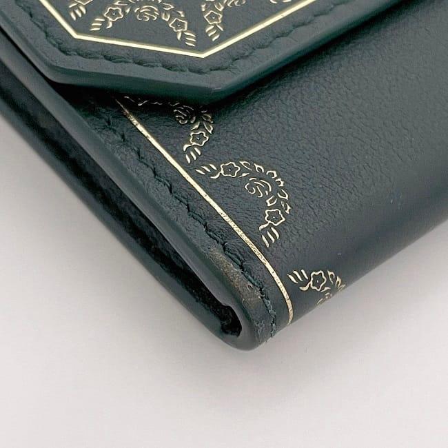 カルティエ ガーランド 財布 グリーン