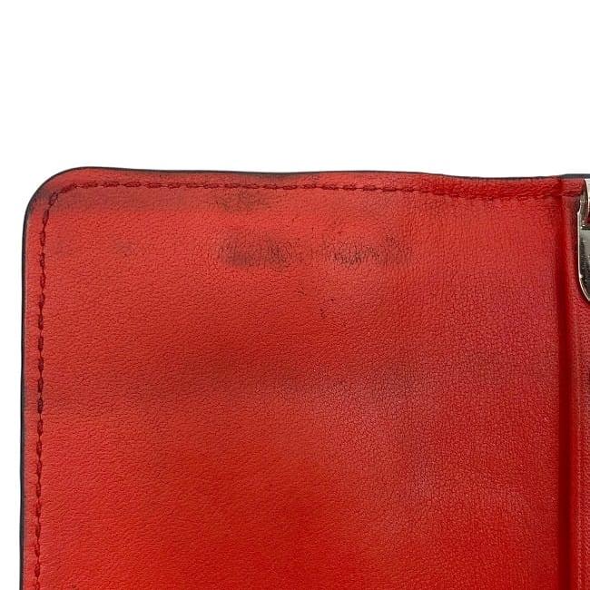 LOEWE（ロエベ） 6連 キーケース ec-23814 レッド リピート アナグラム