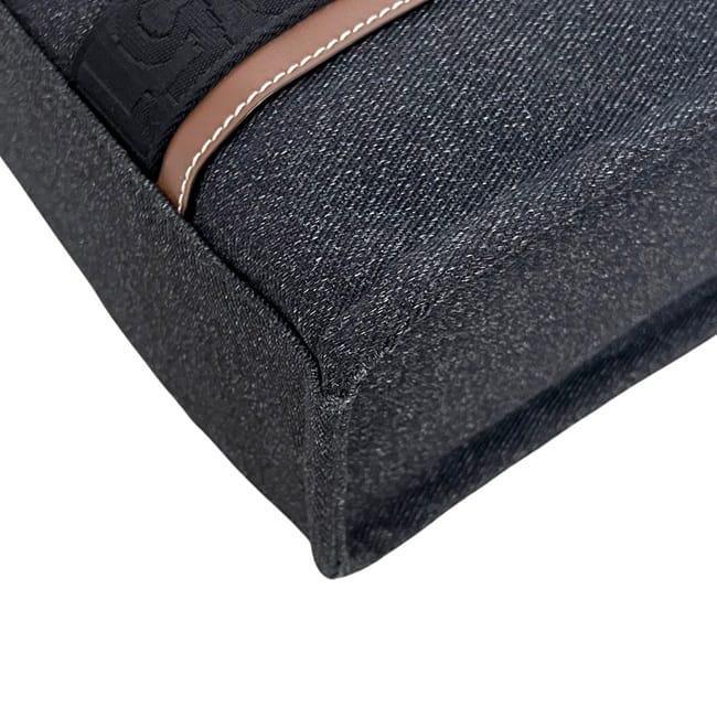 バリー デニムトート DRYVALIA XL ブラック ブラウン 6302435 未使用