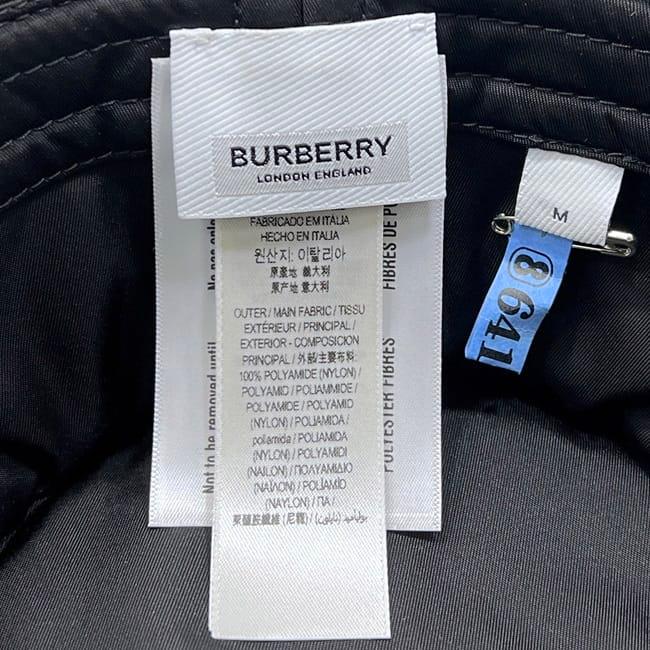 BURBERRY（バーバリー） バケットハット ブラック ホースフェリー QC