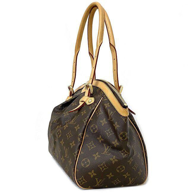 LOUIS VUITTON ルイ ヴィトン ハンドバッグ ティヴォリ GM ブラウン 