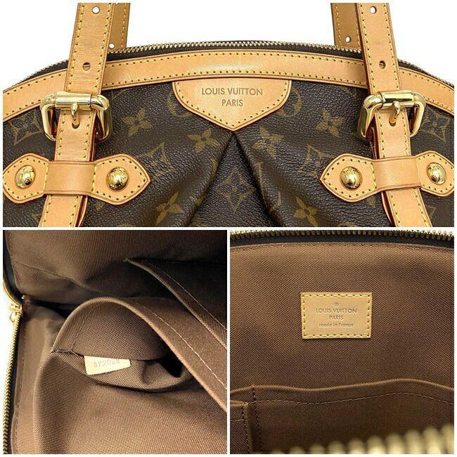 LOUIS VUITTON ルイ ヴィトン ハンドバッグ ティヴォリ GM ブラウン 