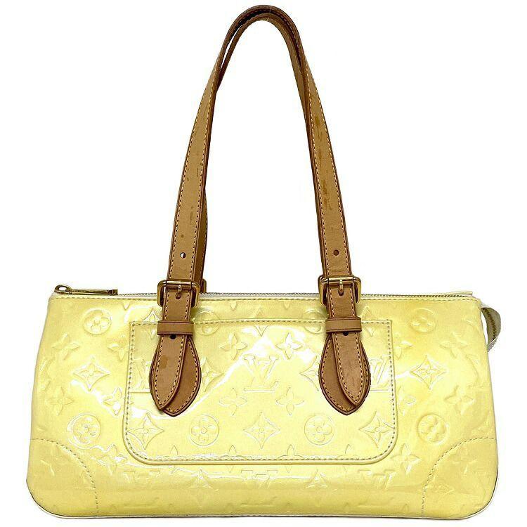 ルイヴィトン ヴェルニ アヴェニュー ハンドバッグ M93508 イエロー系 LOUIS VUITTON ルイ ヴィトン ハンドバッグ ローズウッド
