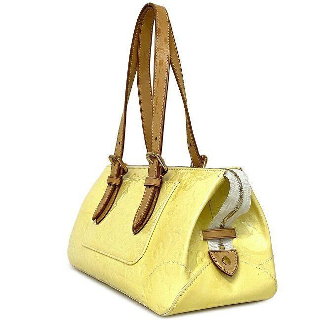 ルイヴィトン ヴェルニ アヴェニュー ハンドバッグ M93508 イエロー系 LOUIS VUITTON ルイ ヴィトン ハンドバッグ ローズウッド
