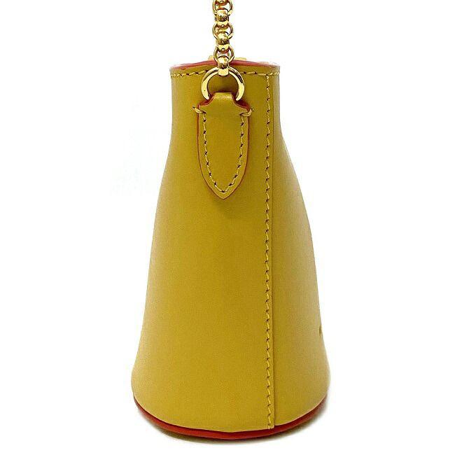 MARNI マルニ チェーン ショルダーバッグ イエロー ゴールド 