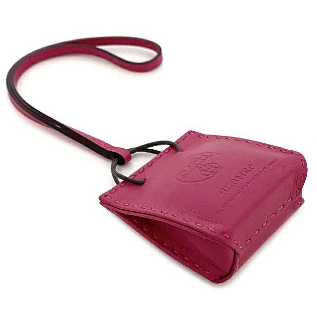 HERMES エルメス サック オランジュ ローズメキシコ ピンク 新品未使用☆ HERMES エルメス チャーム サックオランジュ ピンク ローズ