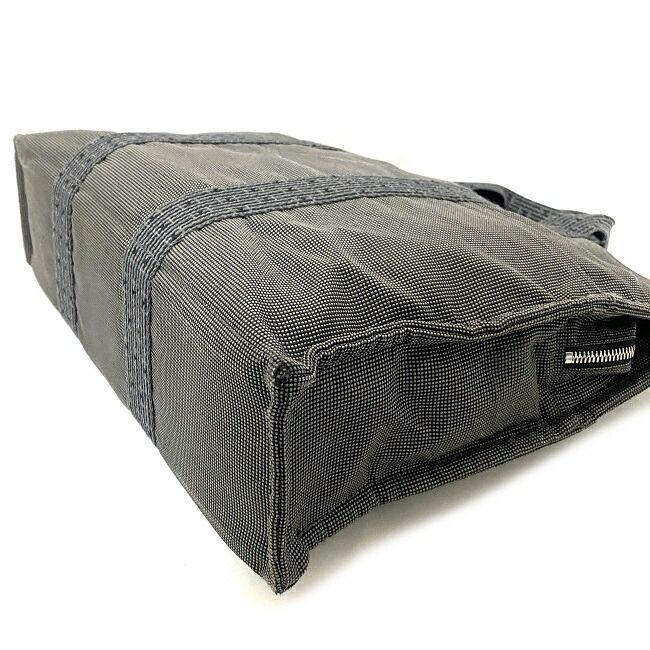 エルメス トート MM グレー エールライン 美品 トートバッグ エルメス トート MM グレー エールライン 美品 トートバッグ