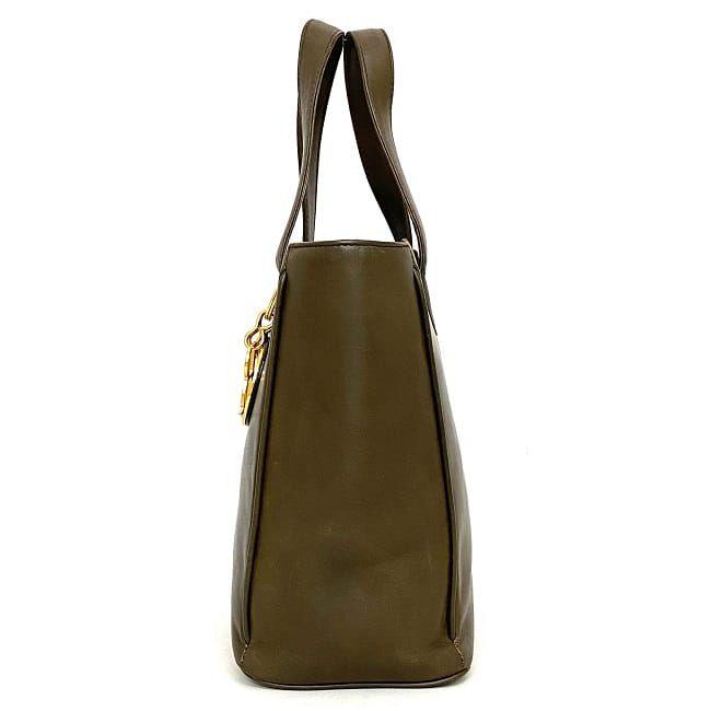 クリスチャン ディオール 2way バッグ ブラウン カナージュ 美品