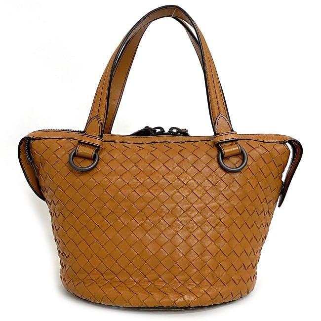 正規品　ボッテガ・ヴェネタ　ベルト　イントレチャート　キャメル　レザー BOTTEGA VENETA(ボッテガヴェネタ) / ボッテガヴェネタ/イントレ