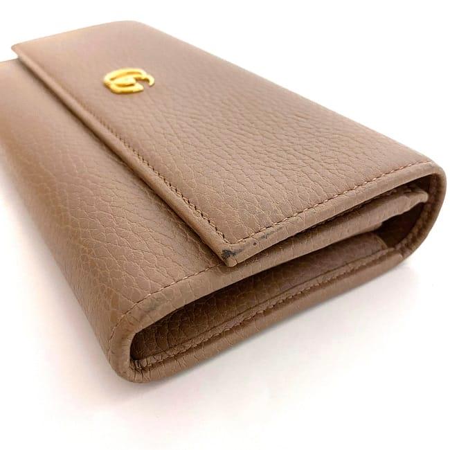 美品 GUCCI グッチ レザー 二つ折り 長財布 楽天市場】グッチ GUCCI 長財布 二つ折り ダブルG バイカラー