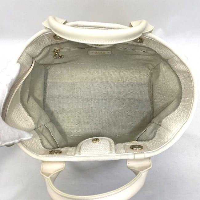 ON＾＾シャネル　ドーヴィルMM キャンバス　2way ハンド　ショルダー シャネル ドーヴィルMM キャンバス 2way ハンド ショルダーバッグ