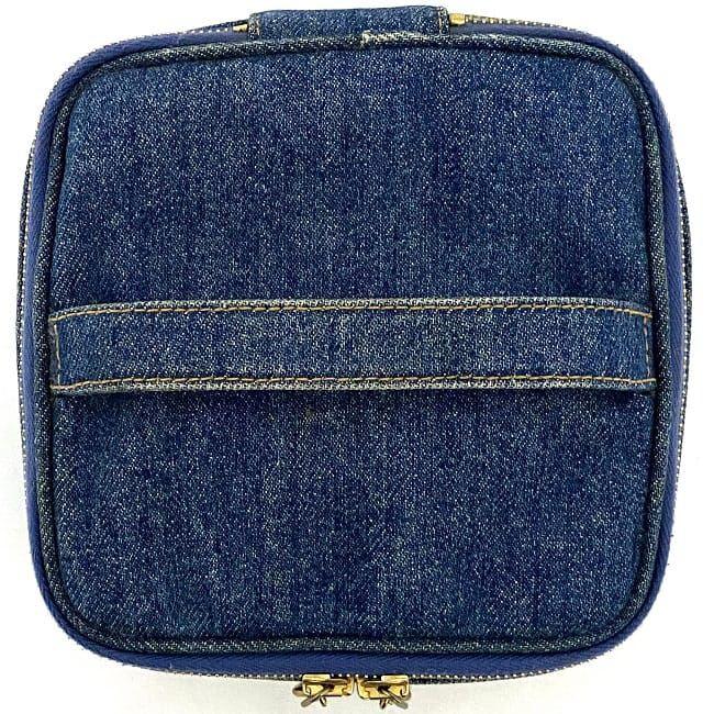 レア！シャネル　CHANEL　デニム　ヴァニティバッグ　バニティーヴィンテージ 中古・古着通販】CHANEL (シャネル) ココマークデニムバニティバッグ