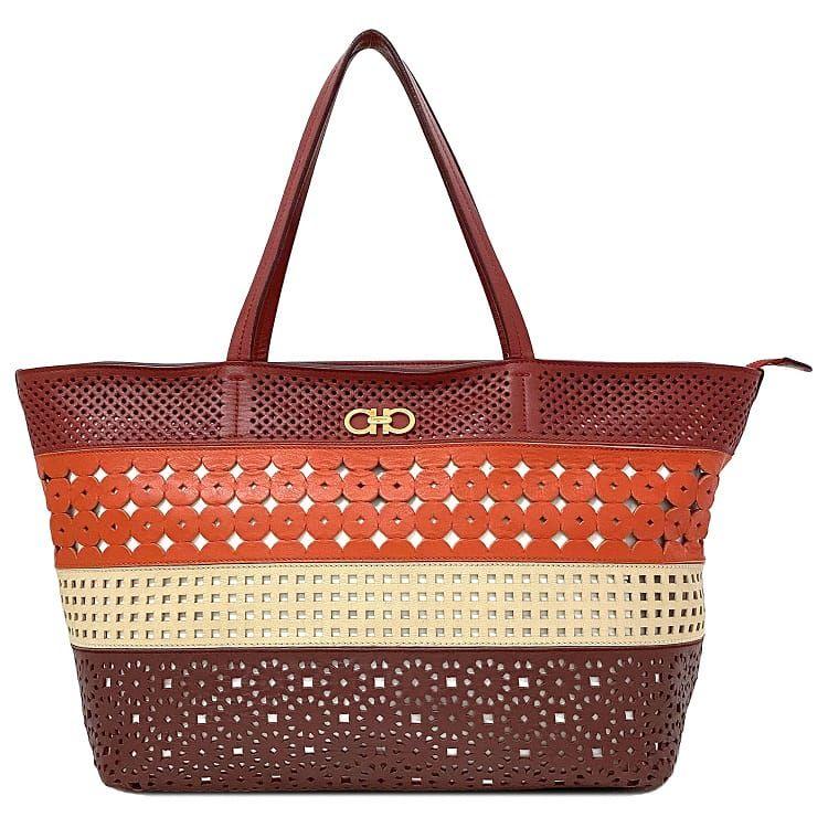 フェラガモ Salvatore Ferragamo ガンチーニ トートバッグ