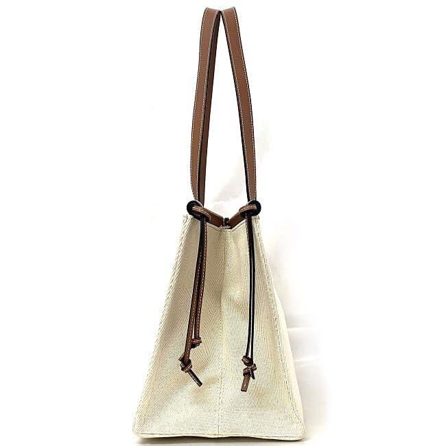 LOEWE ロエベ クッション トート スモール ナチュラル ベージュ