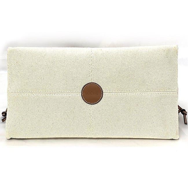 LOEWE ロエベ クッション トート スモール ナチュラル ベージュ