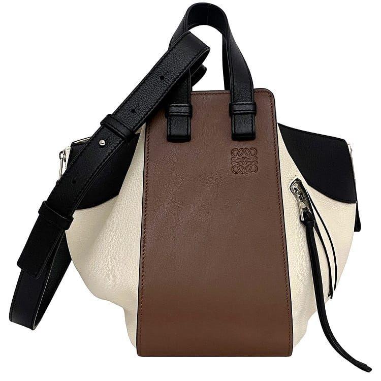 LOEWE ロエベ 2way バッグ ハンモック スモール ブラウン ブラック