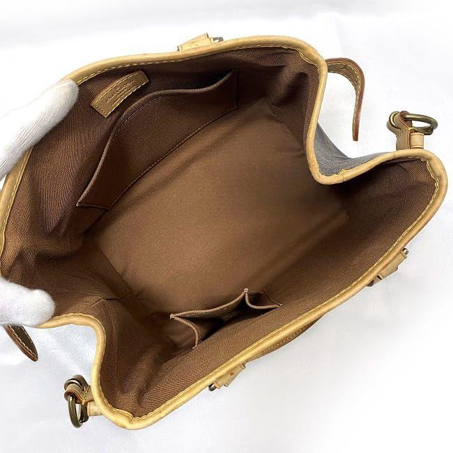 LOUIS VUITTON ルイ ヴィトン ハンドバッグ バティニョール ブラウン 