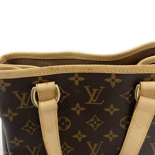 LOUIS VUITTON ルイ ヴィトン ハンドバッグ バティニョール ブラウン 