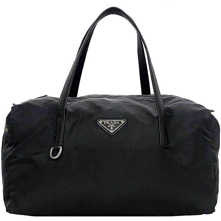 SAFFIANO（PRADA） プラダ ミニボストン バッグ ブラック NERO 