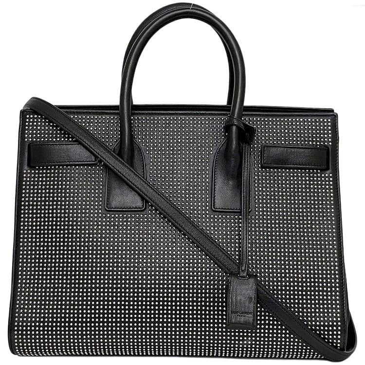 サンローラン サックドジュール レザー 現行 2WAY バッグ A4　美品 SAINT LAURENT サンローラン パリ 2way バッグ サックド