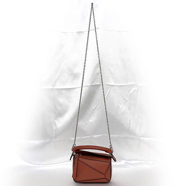 LOEWE ロエベ 2way ミニ ショルダー ナノ パズルバッグ オレンジ 