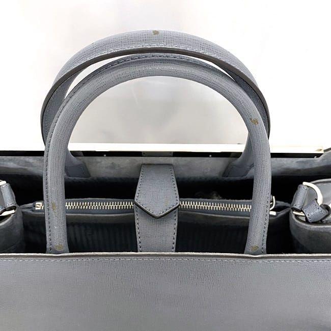 FENDI（フェンディ） 2way バッグ トゥージュール ブルー グレー