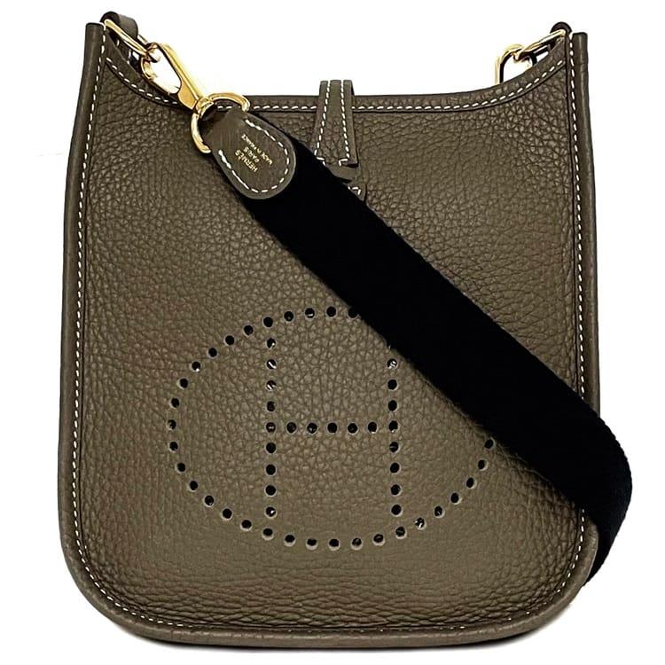 HERMES エルメス ショルダーバッグ エヴリン TPM ベージュ
